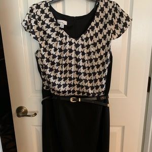 Alyx Lmtd. Herringbone & Black Dress - NWOT